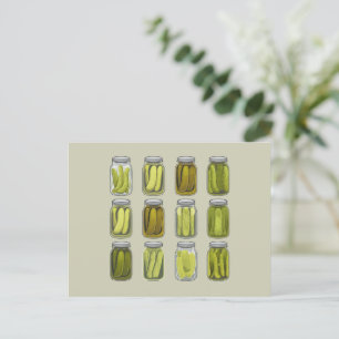 Pickle Lover Vintage-Dosen-Gurken Glas Weihnachten