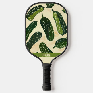 Pickle Muster Individuelle Name Pickleball Paddel Pickleball Schläger