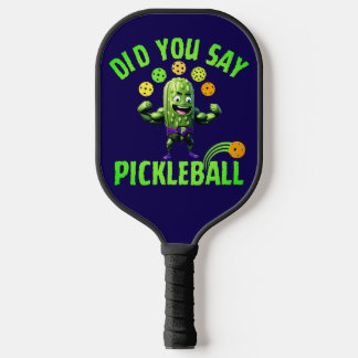 Pickle Pickleball Hero aufgerissen Pickleball Schläger