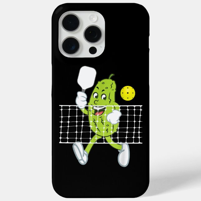 Pickle Playing Pickleball - Funny Pickleball Paddl Case-Mate iPhone Hülle (Rückseite)