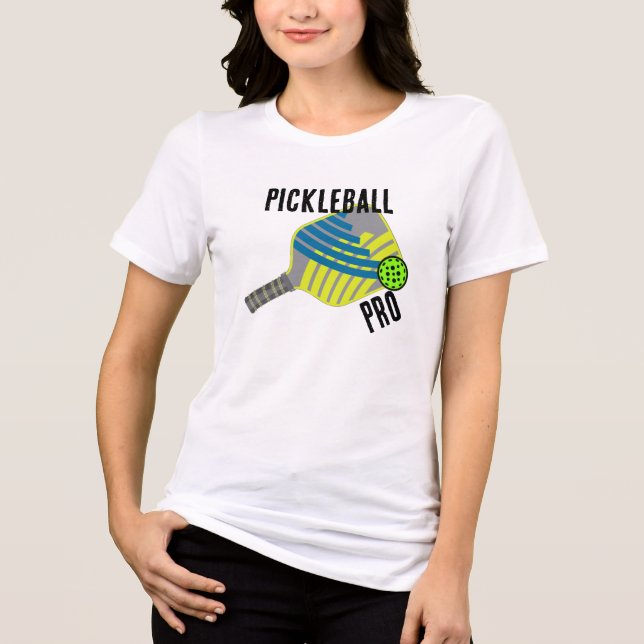 Pickle Pro Paddle Damen-Shirt Tri-Blend Shirt (Vorderseite)