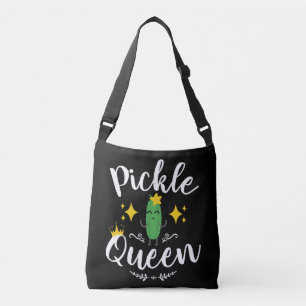 Pickle Queen Women Pickles Lover Tragetaschen Mit Langen Trägern