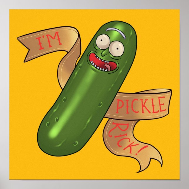 Pickle Rick Poster (Vorne)