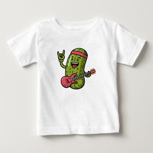 Pickle Rockstar Baby T-shirt (Vorderseite)
