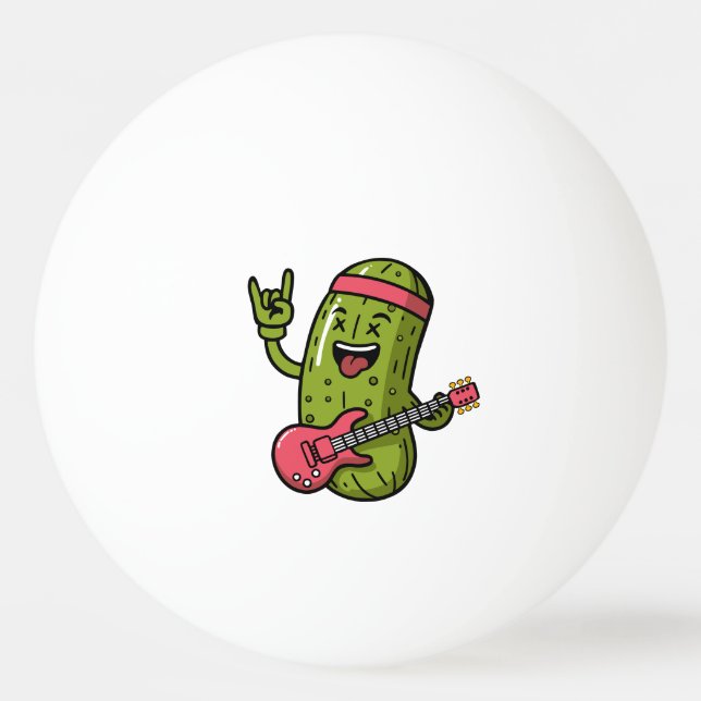 Pickle Rockstar Tischtennisball (Vorderseite)