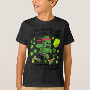 Pickle spielt Pickle Ball lustiger Pickleball-Fan T-Shirt