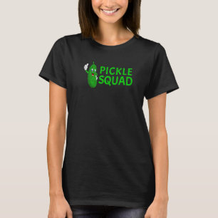 Pickle Squad Einzigartige Süße Dillgurke Vegan T-Shirt