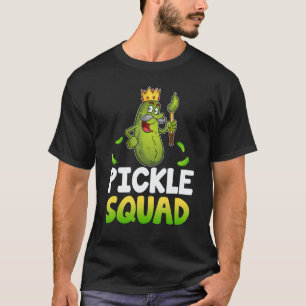 Pickle Squad Gurke Vegane Gemüse Kleidung T-Shirt