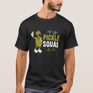 Pickle Squad Kinder Lustige Süße Gurke Vegan Liebh T-Shirt