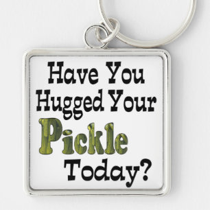 Pickle-Umarmer Schlüsselanhänger