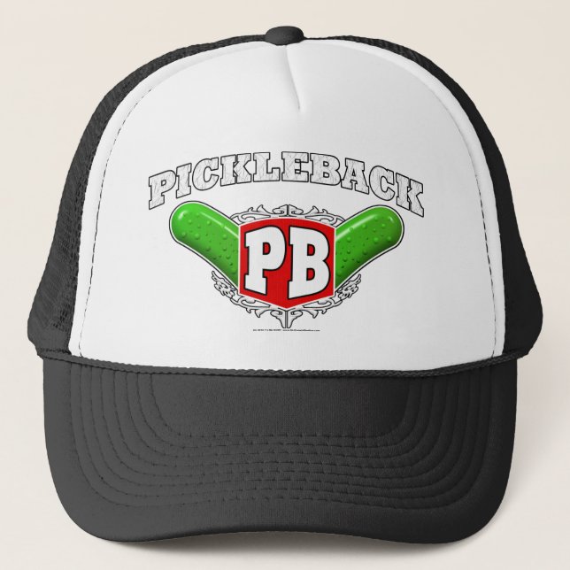 Pickleback Logo Truckerkappe (Vorderseite)