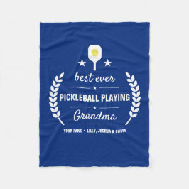 Pickleback Pielen Bestes Grandma Opa Custom Fleecedecke