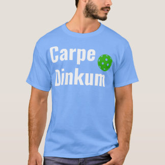 PicklebalI pe Dinkum Pickleball Zitat Funny Puff T-Shirt
