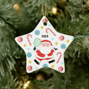 Pickleball 2023 Andenken Keramik Ornament
