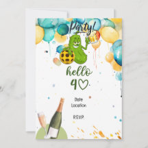 Pickleball 40. Geburtstag Save the Date