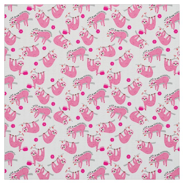 Pickleball-Abstände auf benutzerdefiniertem Hinter Stoff (Muster)