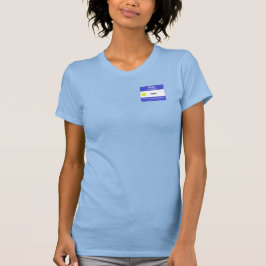 Pickleball Addicdicts Anonymer Name Tag T - Shirt