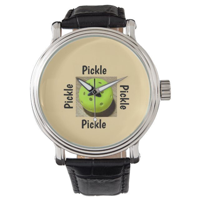 Pickleball  armbanduhr (Vorderseite)