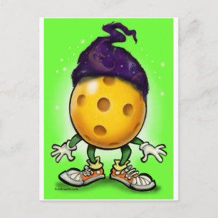 Pickleball-Assistent Postkarte