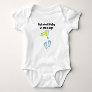 Pickleball Baby in Training, Liebe Pickleball Baby Baby Strampler