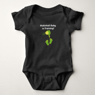 Pickleball Baby in Training, Liebe Pickleball Baby Strampler
