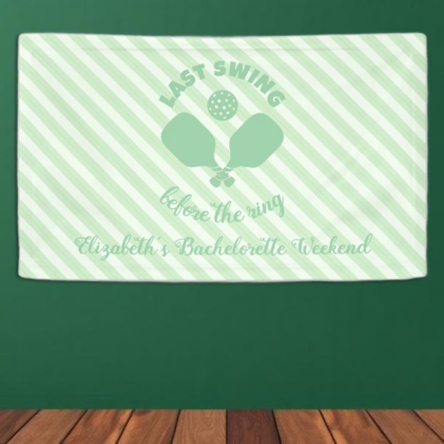 Pickleball Bachelorette Weekend Banner (Von Creator hochgeladen)