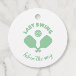 Pickleball Bachelorette Weekend Geschenkanhänger