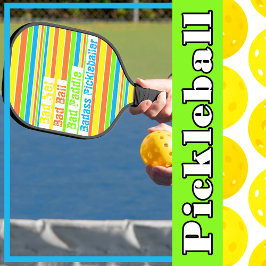Pickleball - Bad Net, Bad Ball, Bad Paddle, Bad A Pickleball Schläger