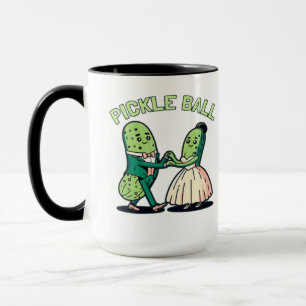 Pickleball Ballroom Dancing Tasse