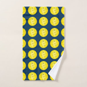 Pickleball Balls Gemustert Locker Room Handtuch