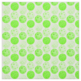 Pickleball Balls - Green Pickleball Balls auf Weiß Stoff
