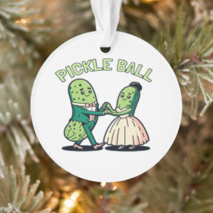 Pickleball Ballsaal-Tanz Ornament
