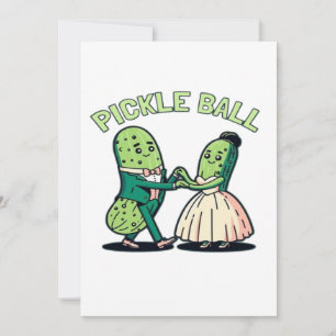 Pickleball Ballsaal-Tanz Save The Date
