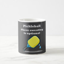 Pickleball, bei dem Schwitzen optional ist