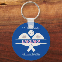 Pickleball Best Grandma Paddles Vorname Schlüsselanhänger