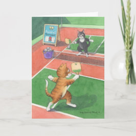 Pickleball Birthday Bud & Tony Notecard Karte