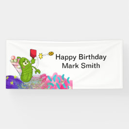 Pickleball Birthday themed Banner