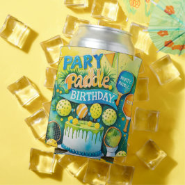 Pickleball Birthday themed Dosenkühler