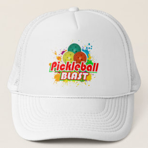 Pickleball Blast 1A-1B Optionen Hat Truckerkappe