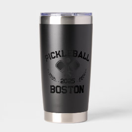 Pickleball Boston 2025 Custom Thermobecher