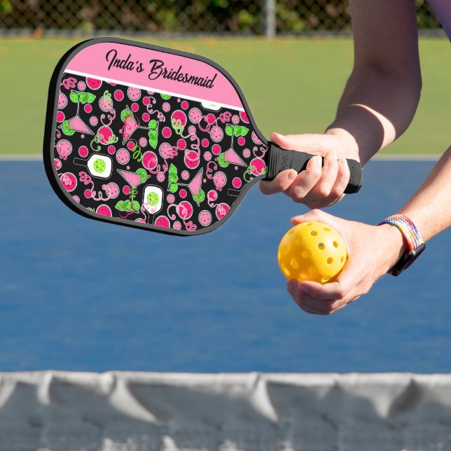 Pickleball Brautparty Cosmo Cocktail Schläger (InSitu)