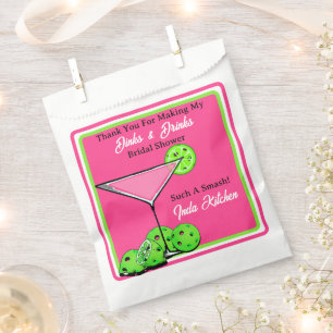 Pickleball Brautparty-Dinks & Drinks Cocktail Geschenktütchen
