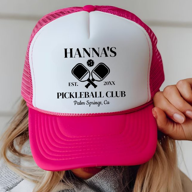 Pickleball Bridal Junggeselinnen-Abschied Truckerkappe (Von Creator hochgeladen)