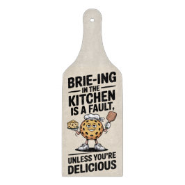 Pickleball Brie-Ing In The Kitchen Is A Fault Schneidebrett