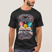 Pickleball-Buchliebhaber-Shirt | Geschenk für Lese