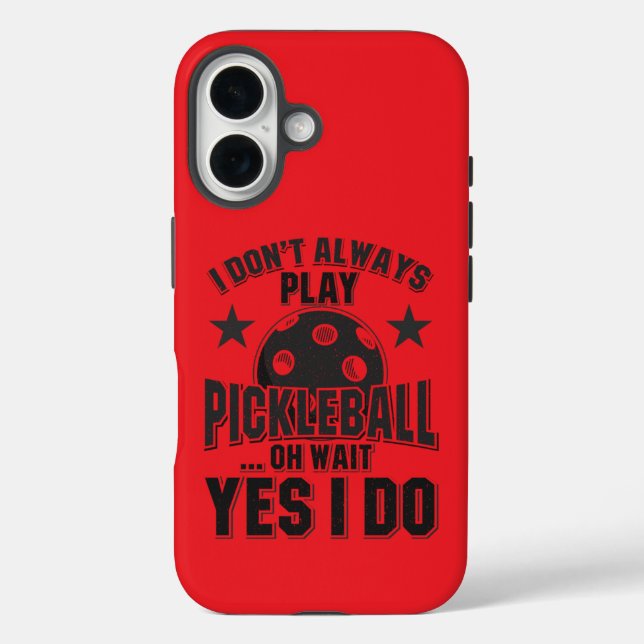 Pickleball Case-Mate iPhone Hülle (Rückseite)