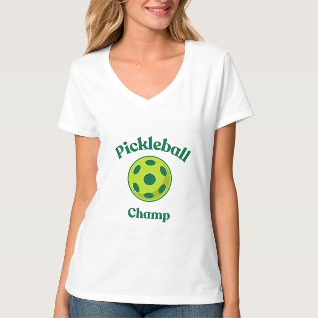Pickleball Champ T-Shirt (Vorderseite)