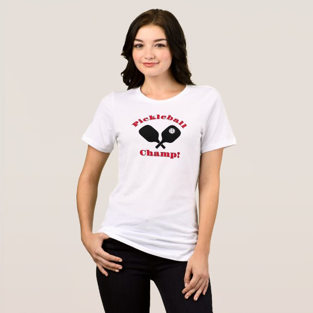 Pickleball Champ Women's T - Shirt (Vorderseite voll)