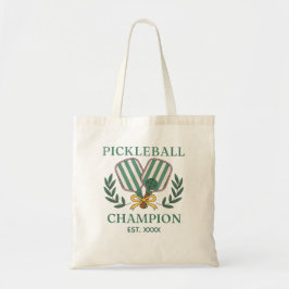 Pickleball Champion Custom Established Year Tragetasche