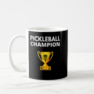 Pickleball Champion Funny PIckleball Trophy 634 Kaffeetasse